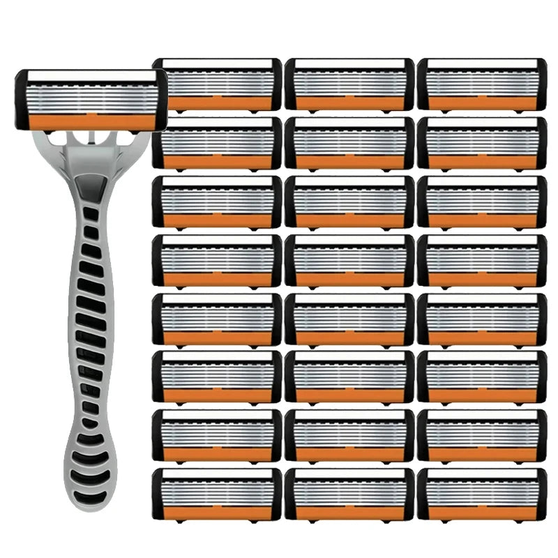 Bro Labs Precision 6-Blade Shaver Set (19-Piece Kit)
